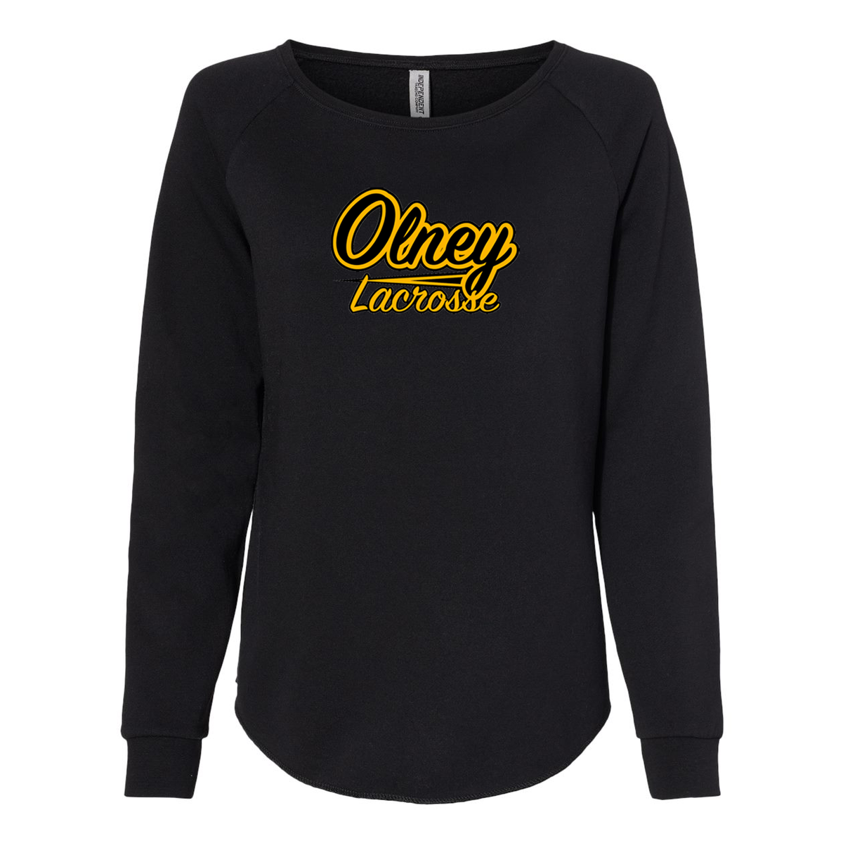 Olney Bears Lacrosse Women's Wave Wash Crewneck