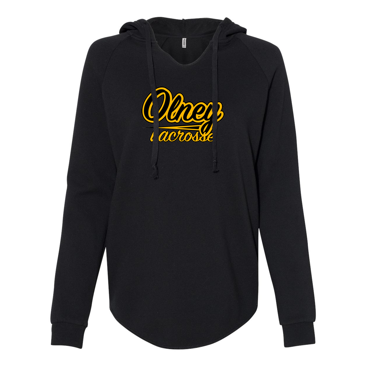 Olney Bears Lacrosse Women’s Lightweight California Wave Wash Hooded Sweatshirt