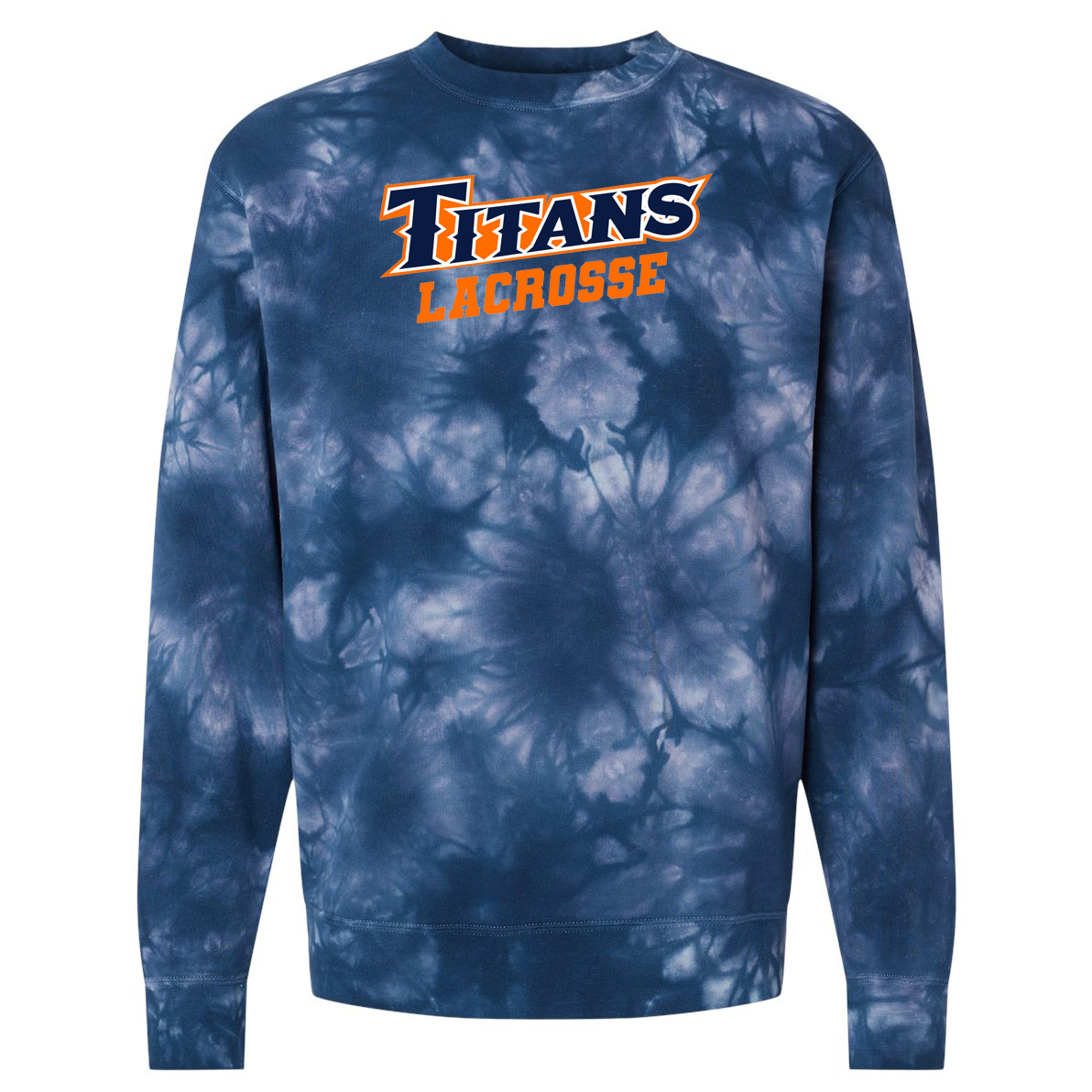 CSU Fullerton Lacrosse Midweight Tie-Dyed Sweatshirt