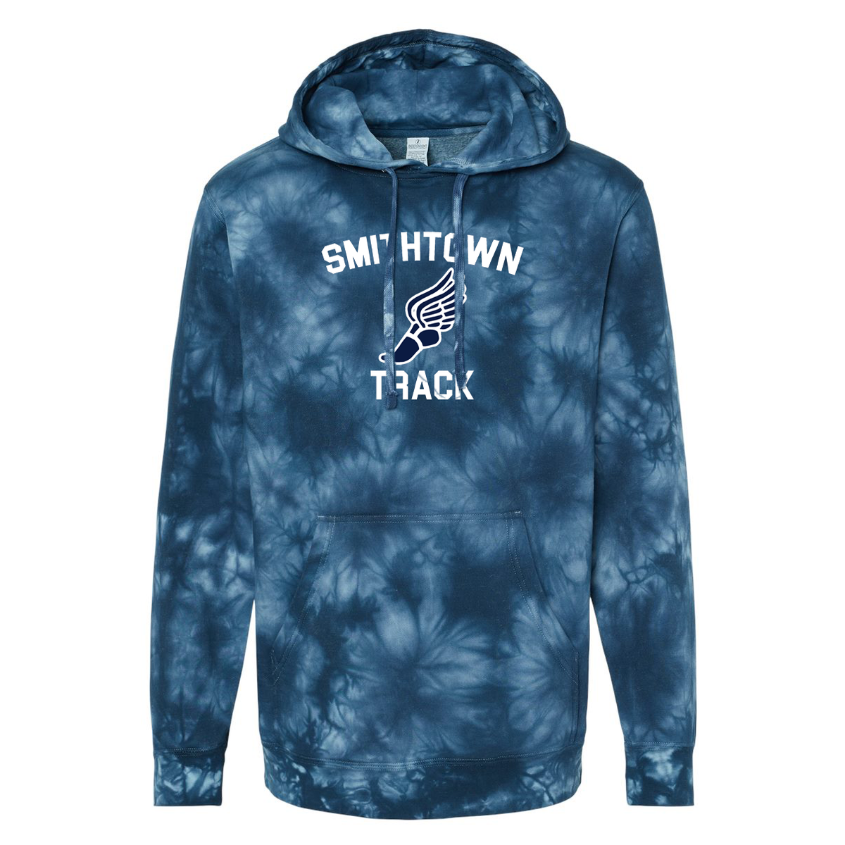 Smithtown Track Pigment-Dyed Hooded Sweatshirt