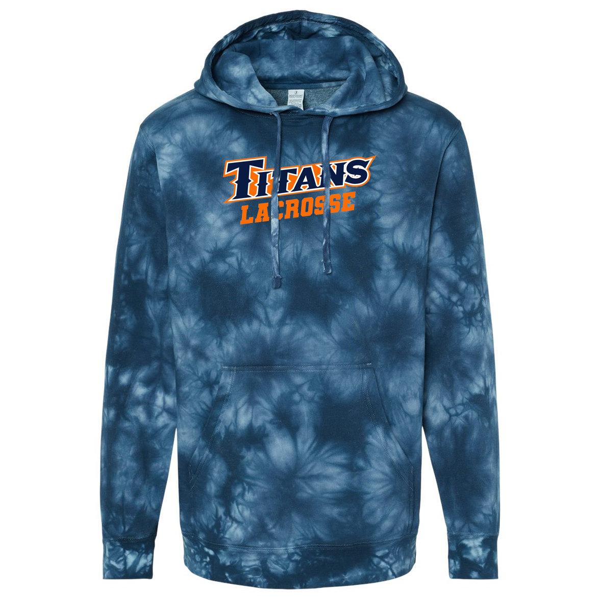 CSU Fullerton Lacrosse Pigment-Dyed Hooded Sweatshirt