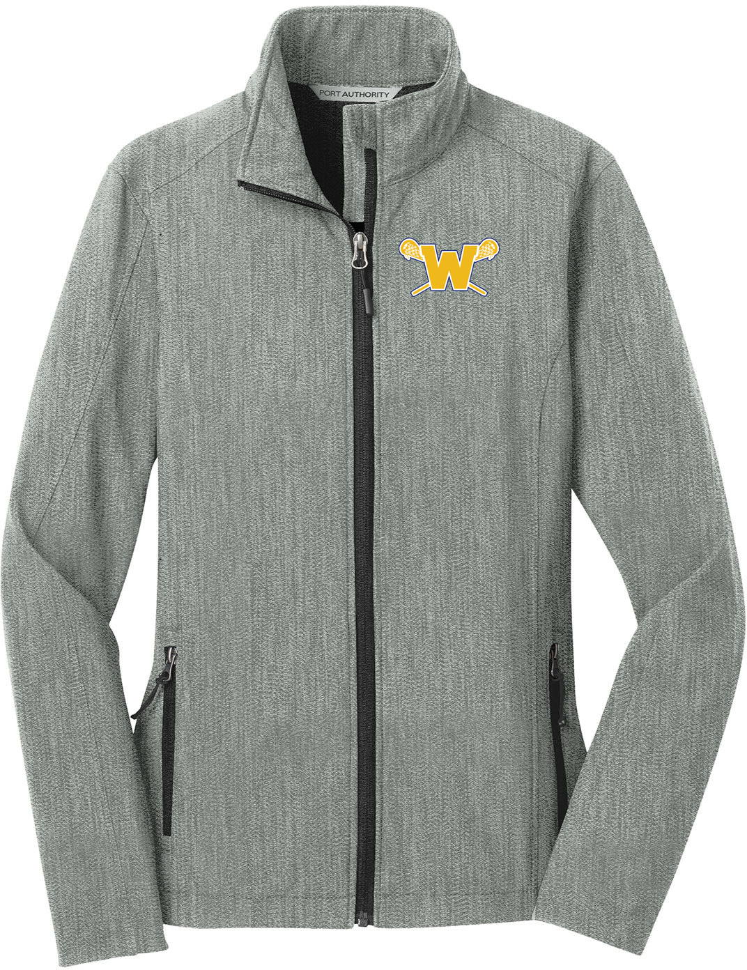 Webster Lacrosse Pearl Grey Women's Soft Shell Jacket