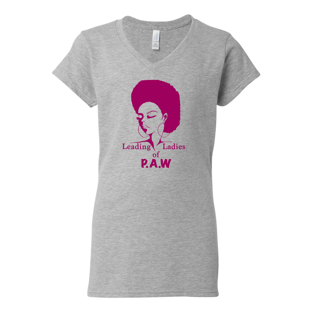 Leading Ladies of P.A.W. Softstyle Women's V-Neck T-Shirt