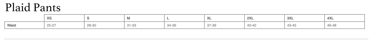 Ephrata Lacrosse Plaid Pajama Pants