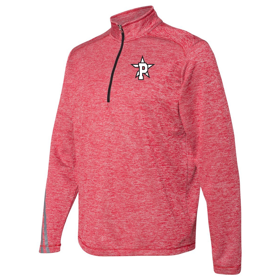 Prospects Baseball Adidas Terry Heathered Quarter-Zip Pullover