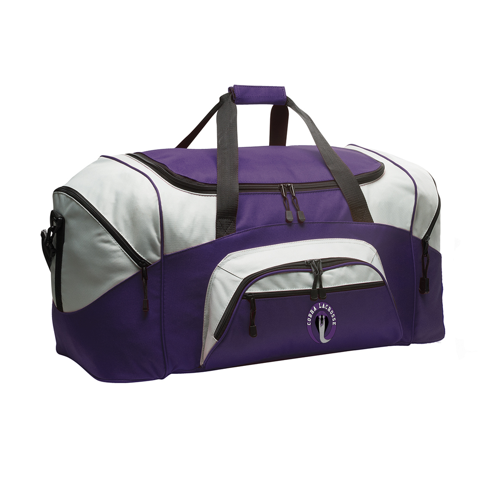 Cobra Lacrosse Colorblock Sport Duffel Bag
