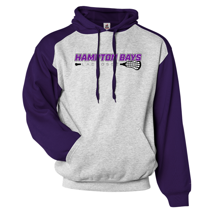 Hampton Bays Lacrosse Athletic Fleece Sport Hoodie