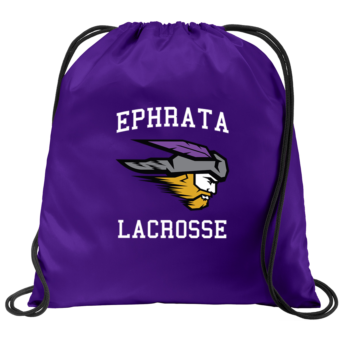 Ephrata Lacrosse Purple Cinch Pack
