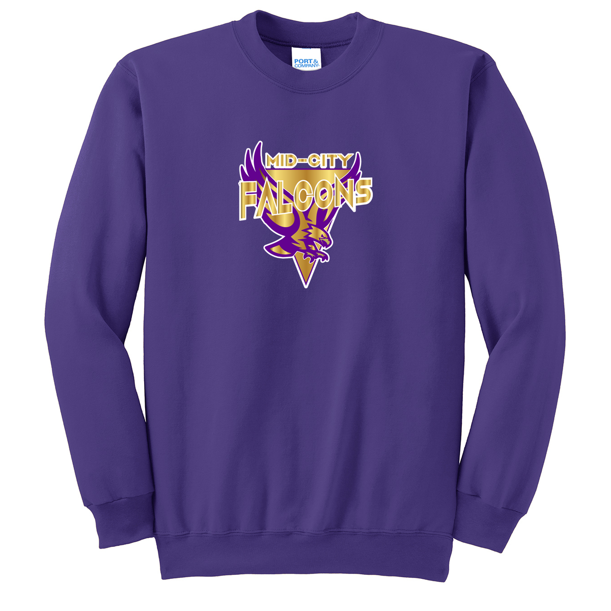 Mid-City Falcons Crew Neck Sweater