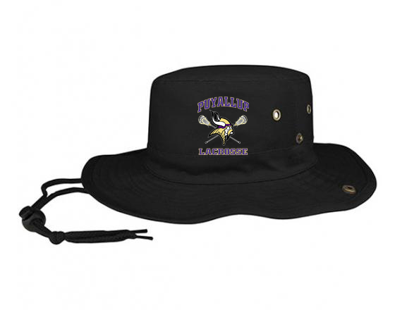 Puyallup Lacrosse Black Bucket Hat