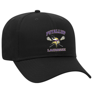 Puyallup Lacrosse Black Cap