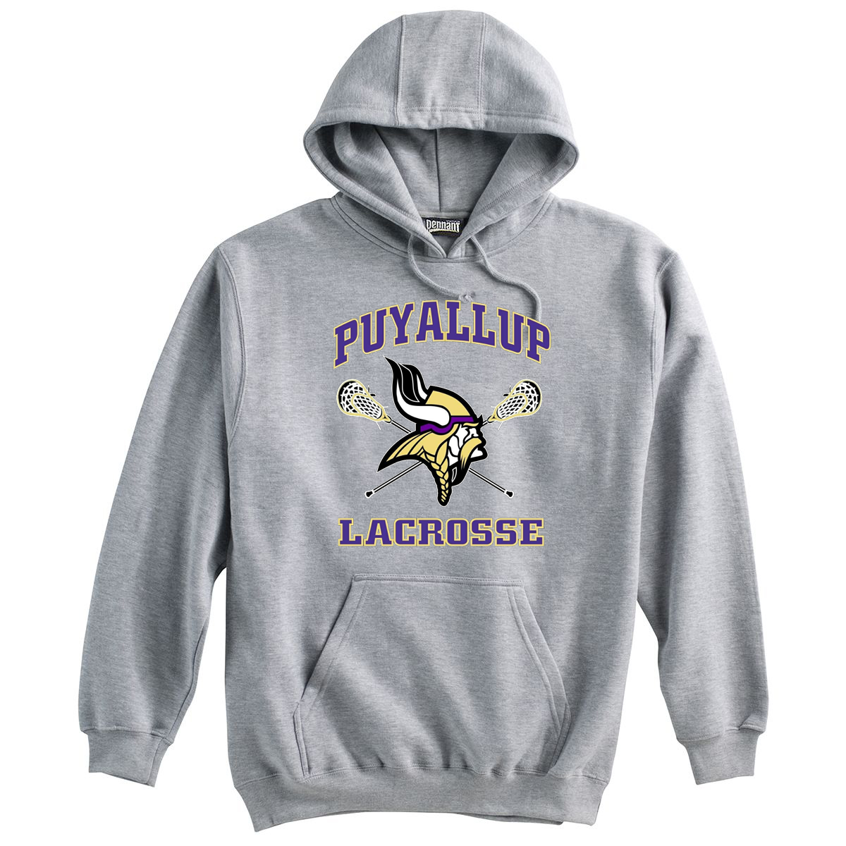 Puyallup Lacrosse Grey Sweatshirt