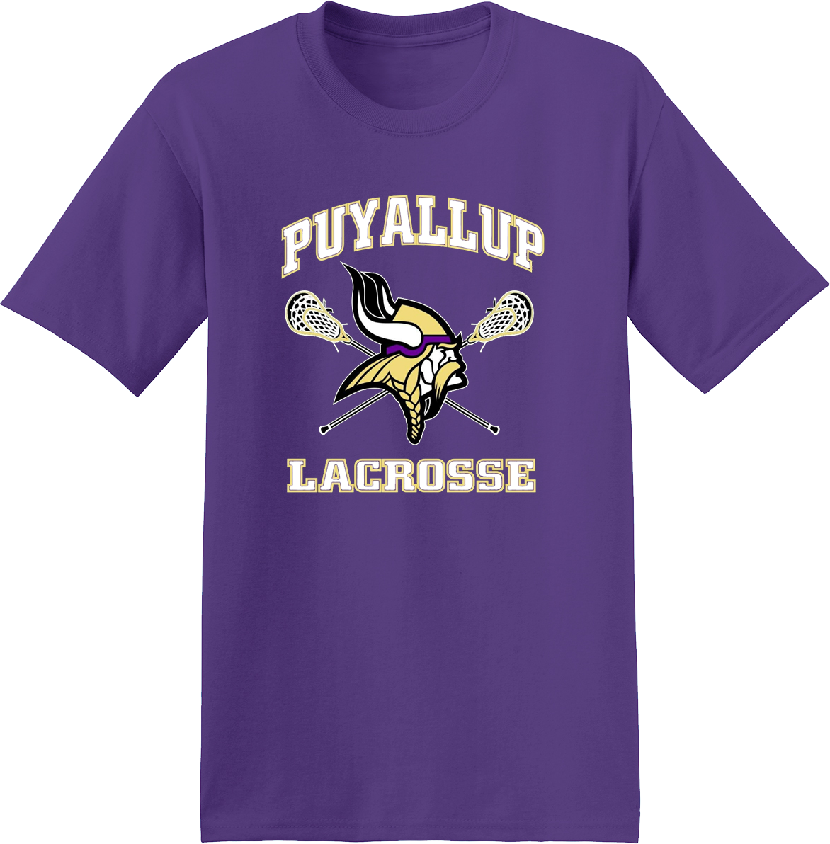 Puyallup Lacrosse Purple T-Shirt