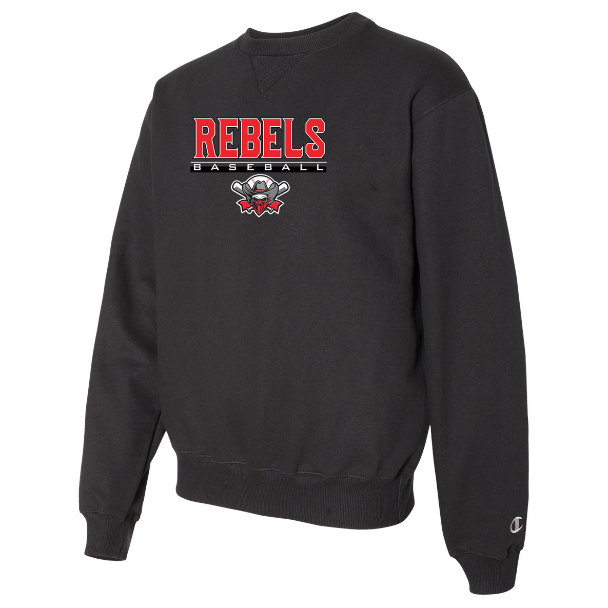 Rebels Baseball Champion Crew Neck