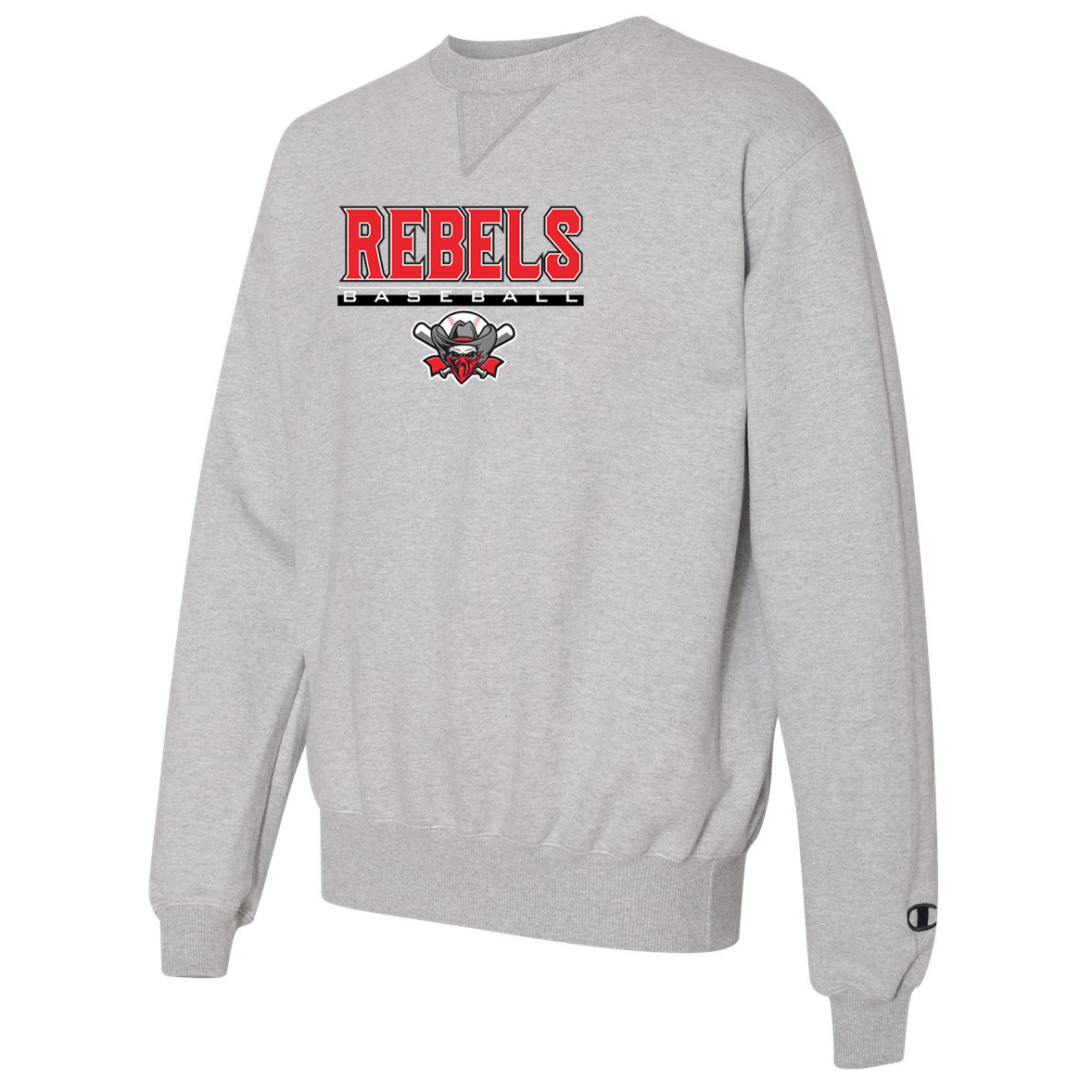 Rebels Baseball Champion Crew Neck