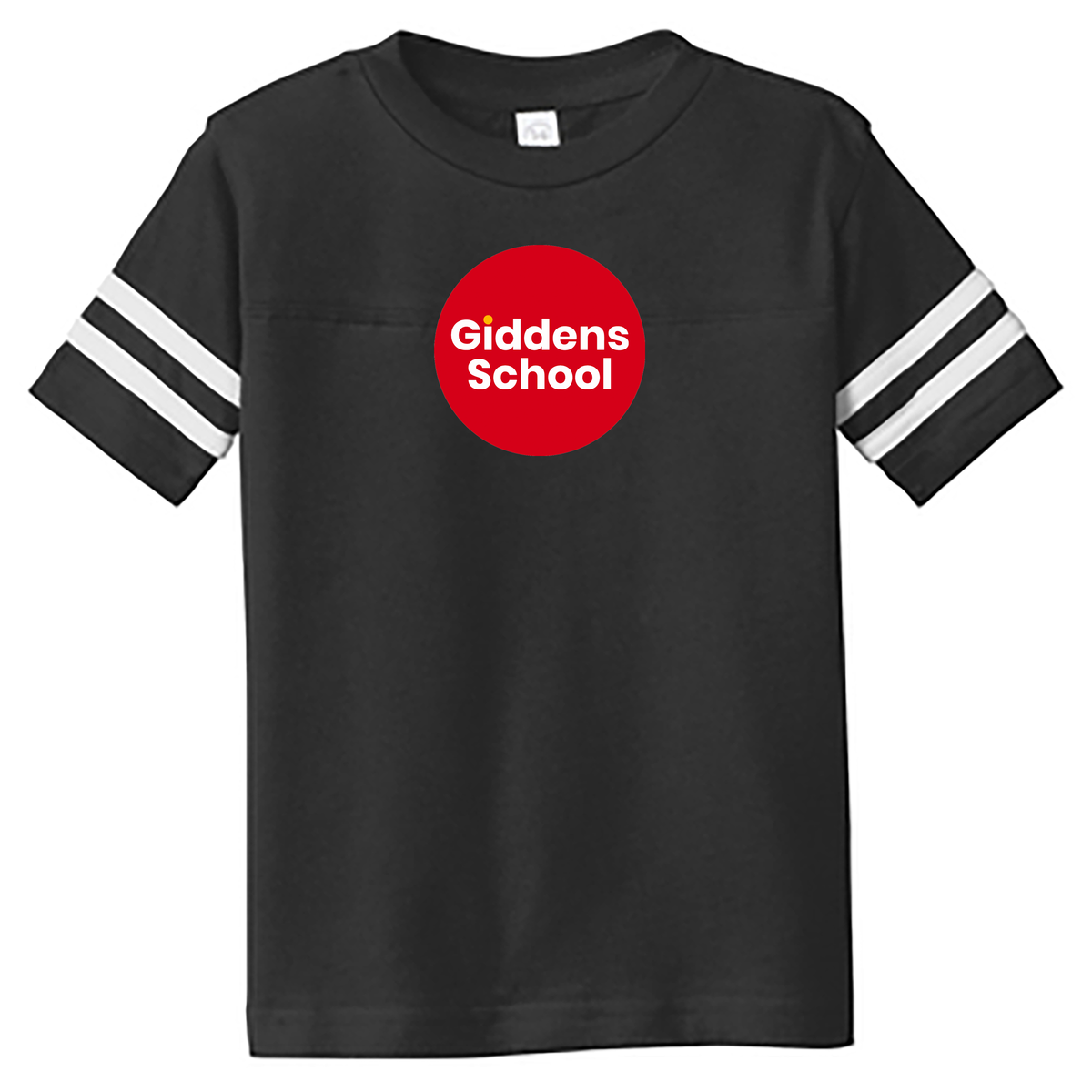Giddens School Toddler Football Fine Jersey Tee