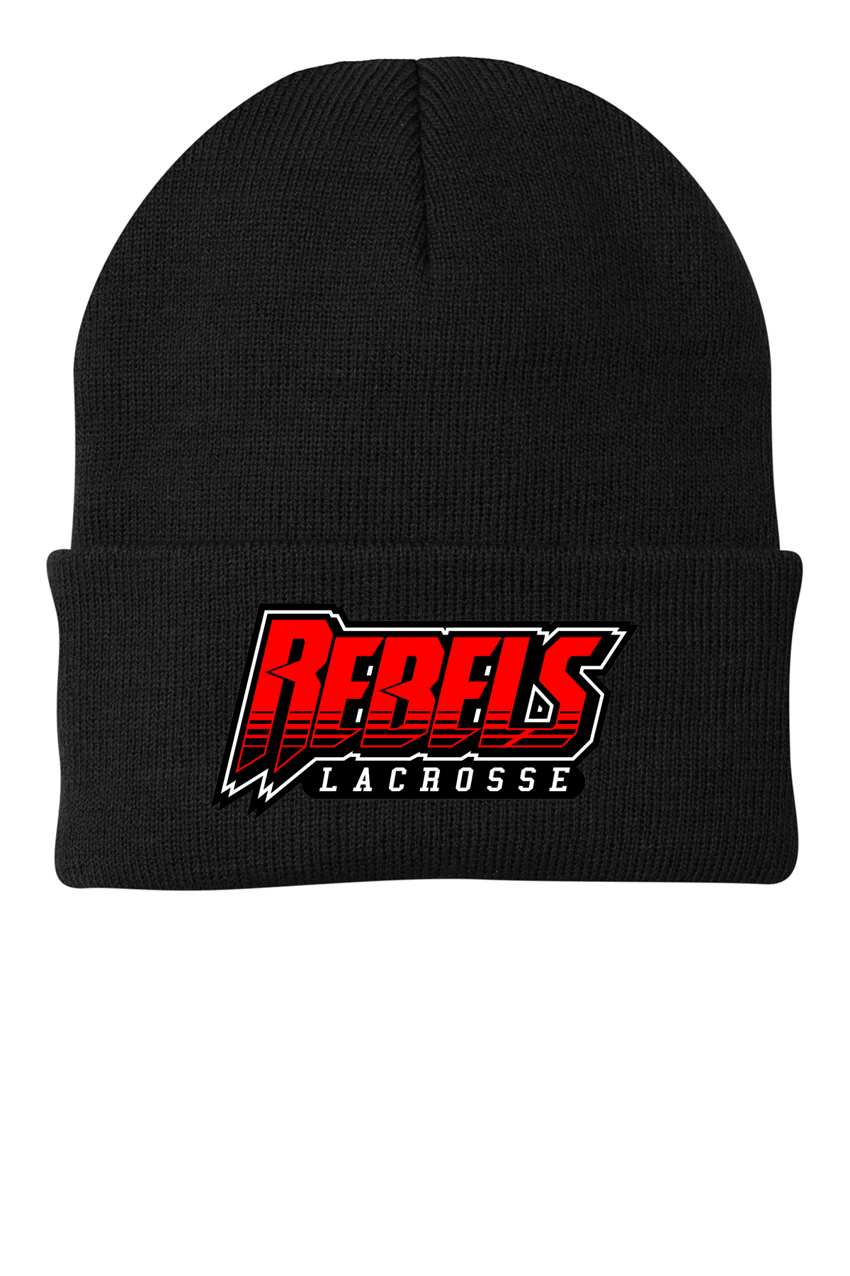 Rebels Lacrosse Knit Beanie