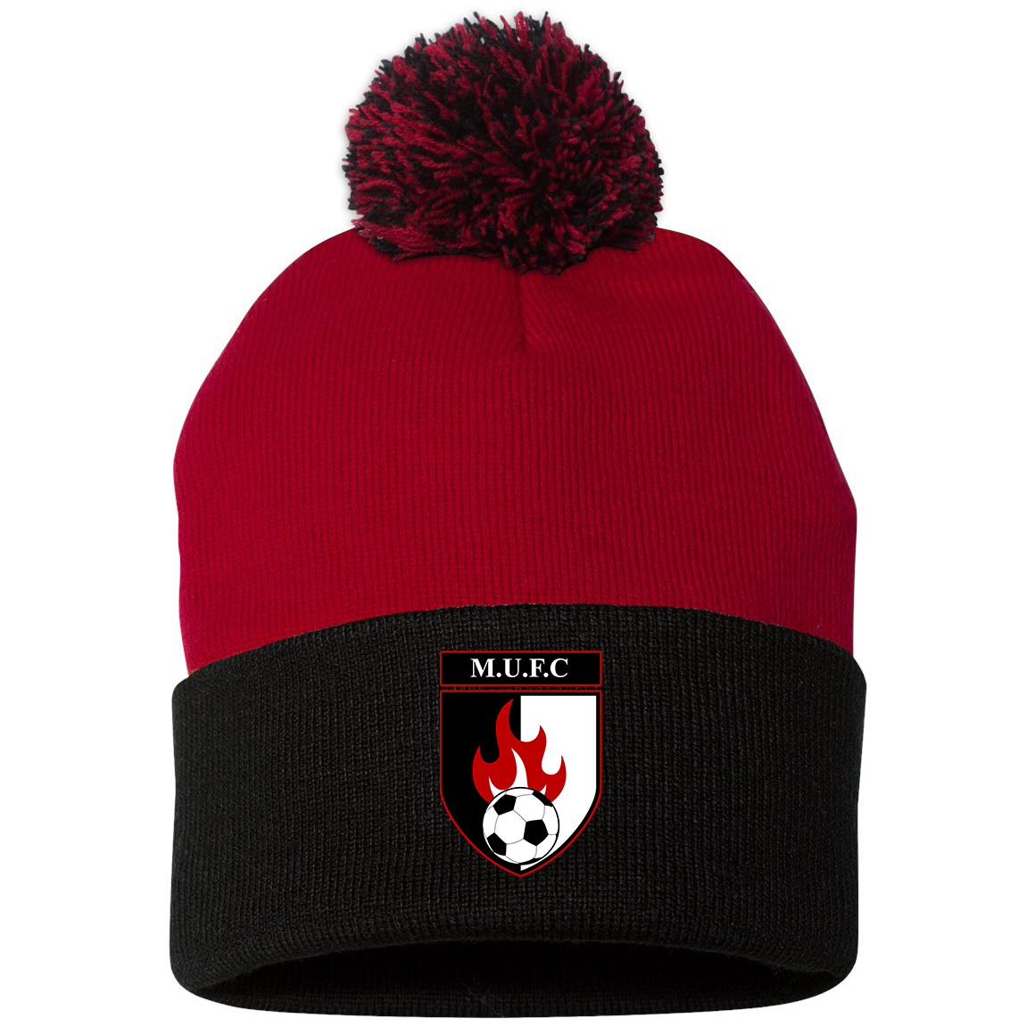 Midland United FC Sportsman Pom-Pom Beanie