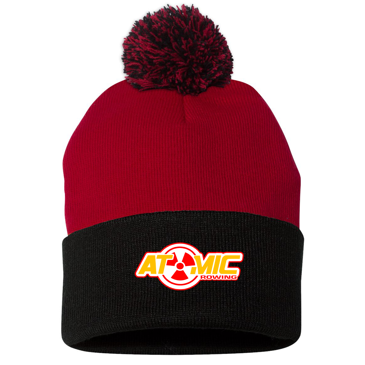 Atomic Rowing Sportsman Pom-Pom Beanie
