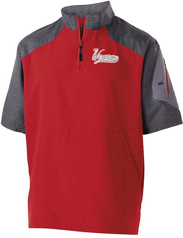 Valley Venom Baseball Short Sleeve Pullover