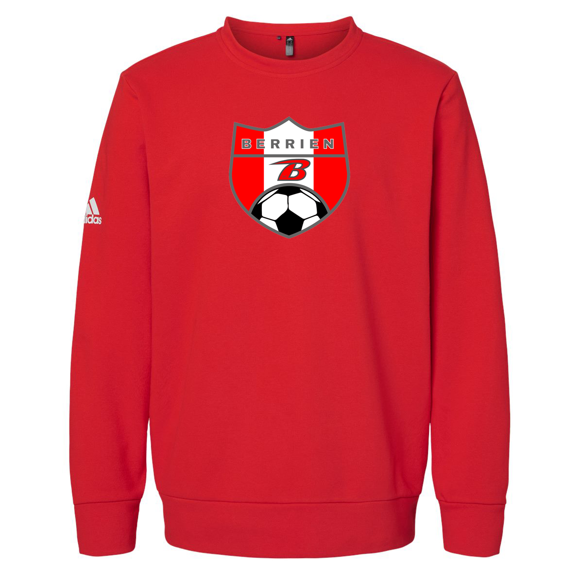 Berrien Rebels Soccer Adidas Fleece Crewneck Sweatshirt