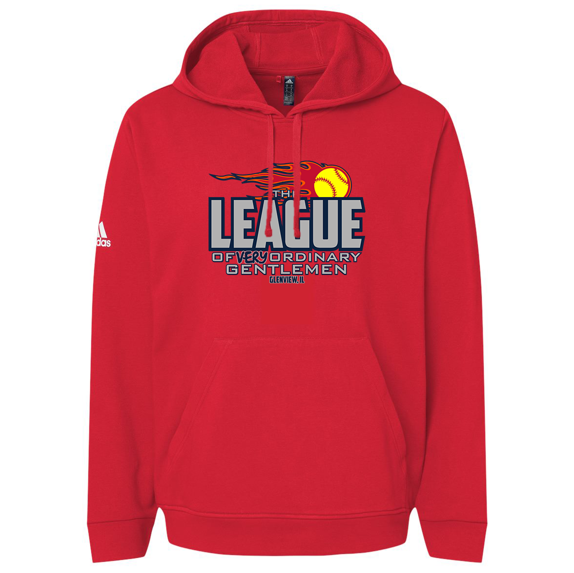 League of Very Ordinary Gentlemen Adidas Fleece Hooded Sweatshirt