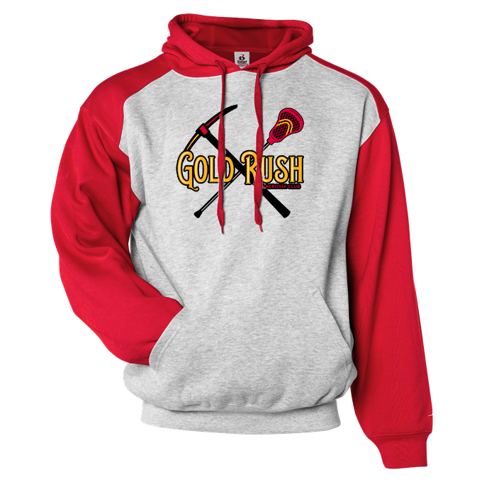 Gold Rush Lacrosse Athletic Fleece Sport Hoodie