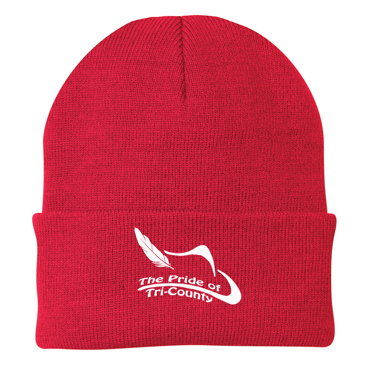 Tri-County Band Knit Beanie