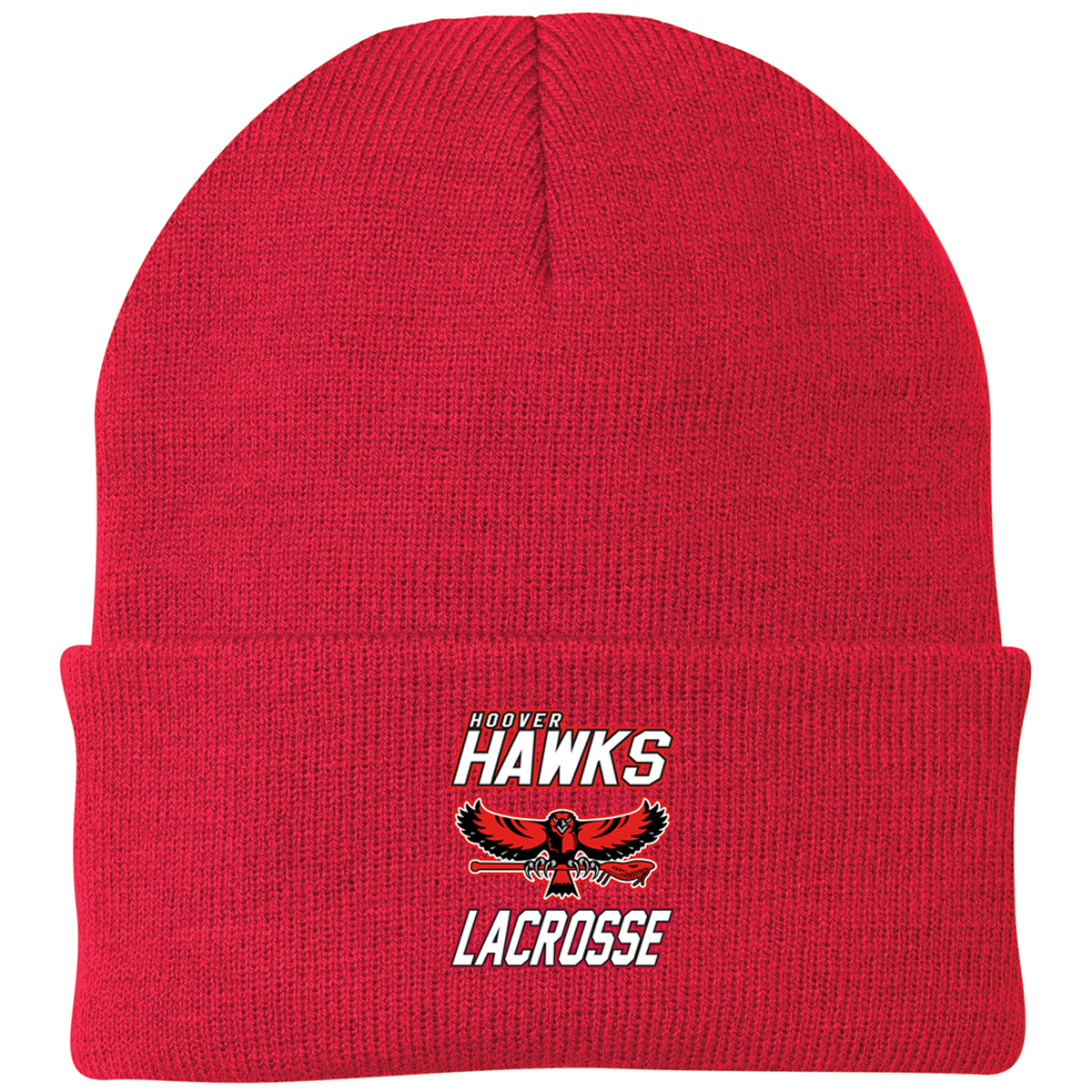 Hawks Lacrosse Knit Beanie