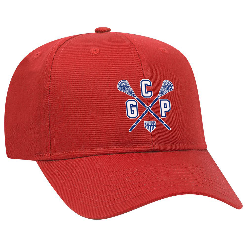 GCP Lacrosse Red Cap