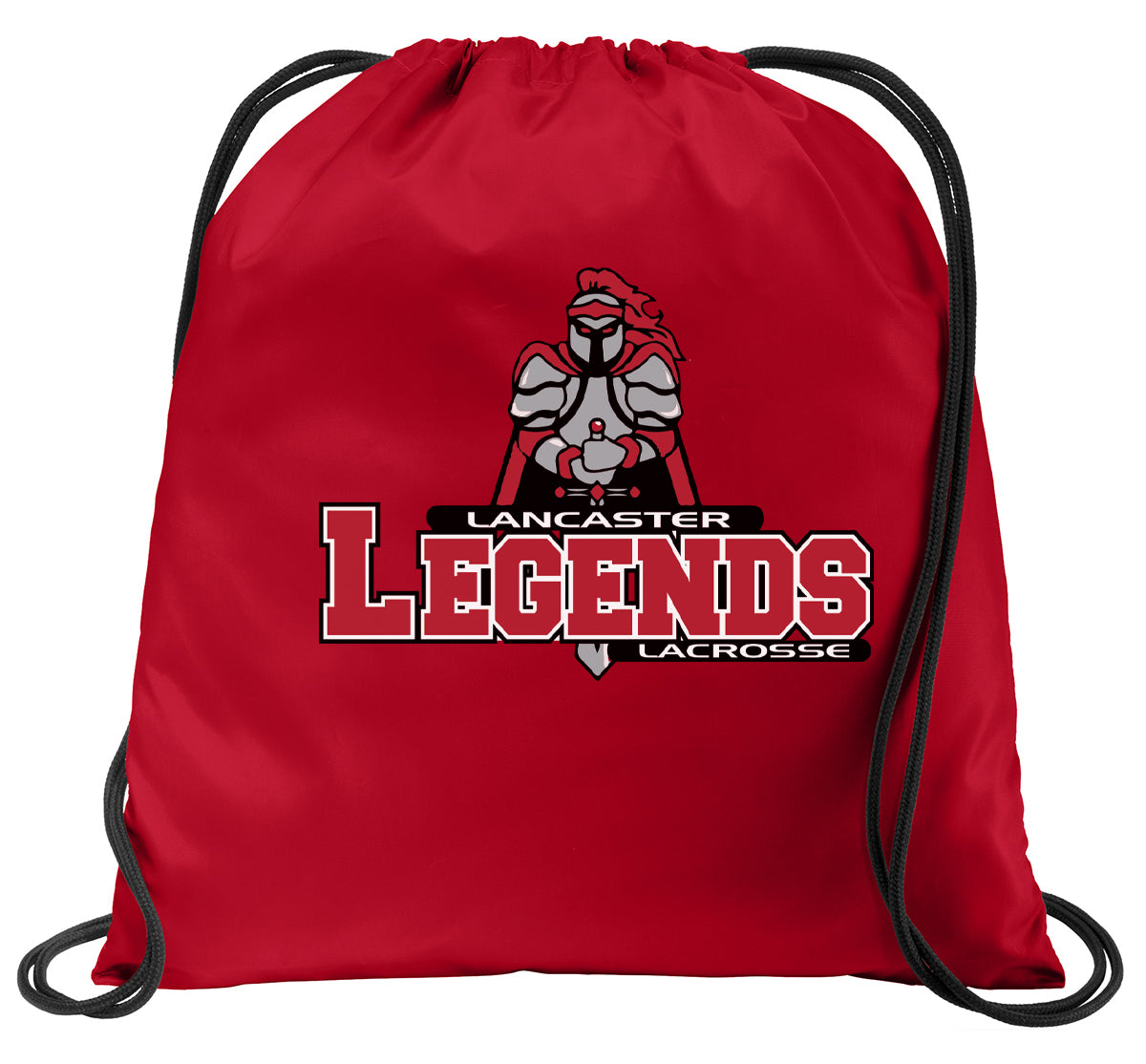 Lancaster Legends Lacrosse Red Cinch Pack