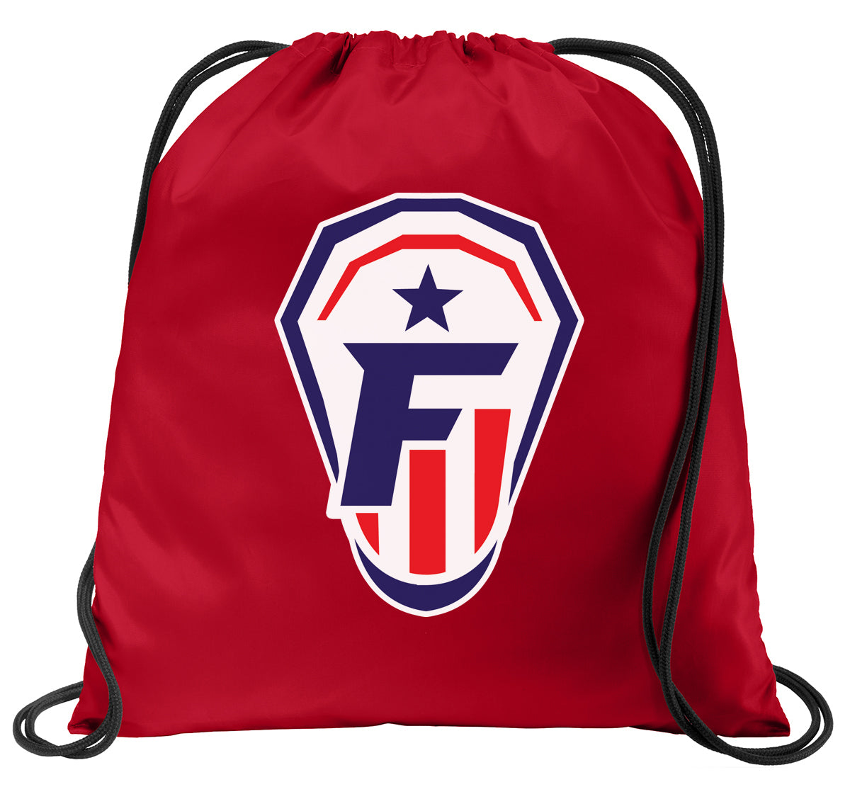 Freedom Lacrosse Red Cinch Pack