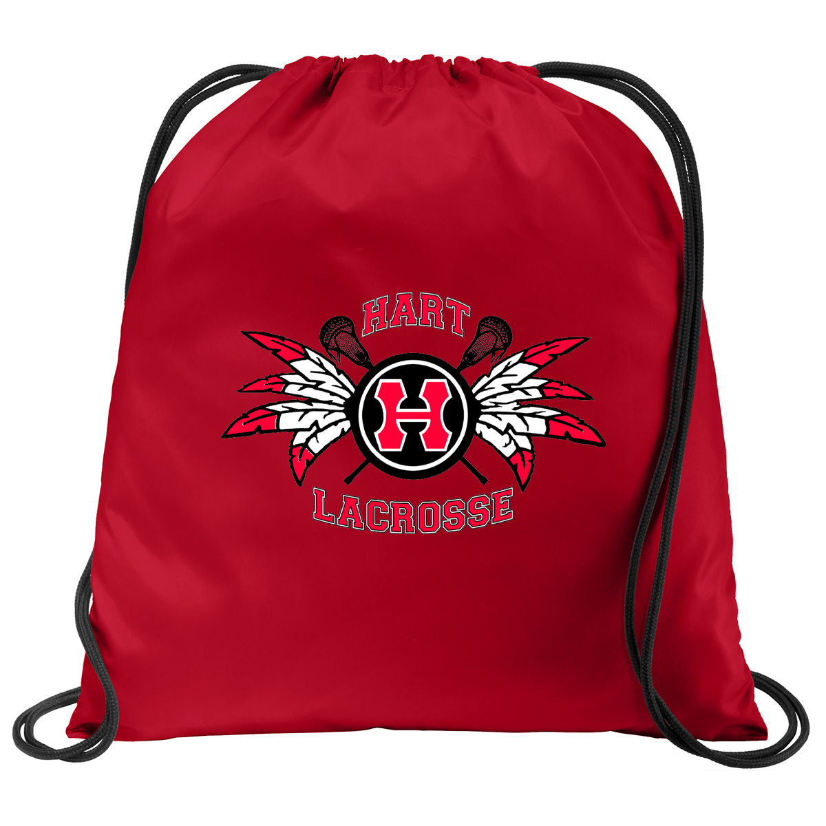 Hart High School Lacrosse Cinch Pack