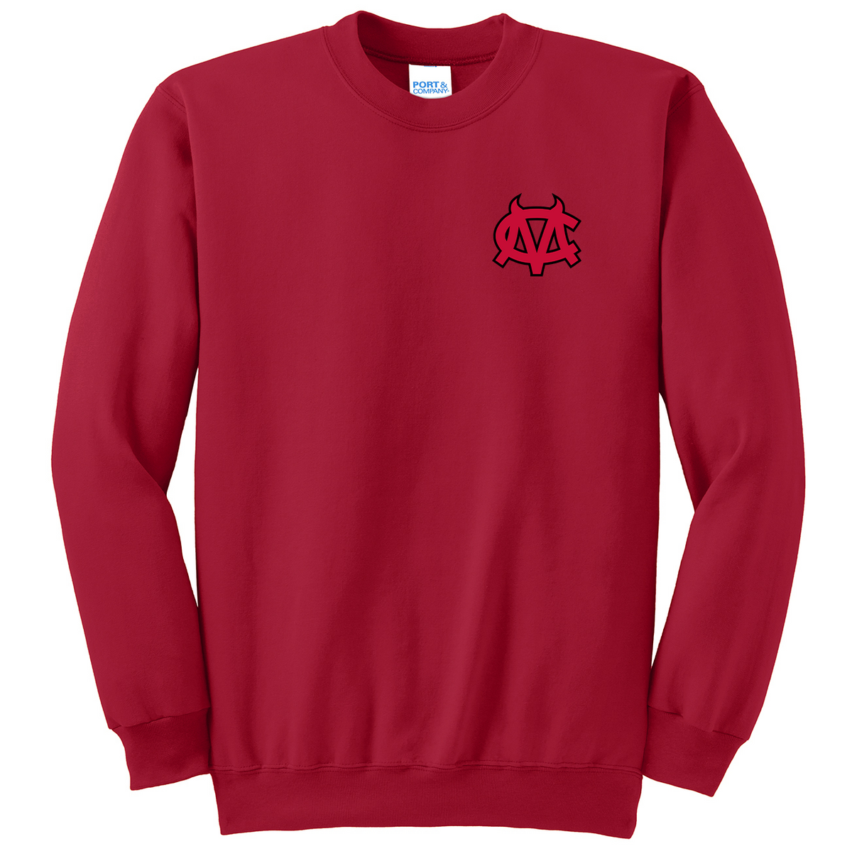 Center Moriches Lacrosse Crew Neck Sweater