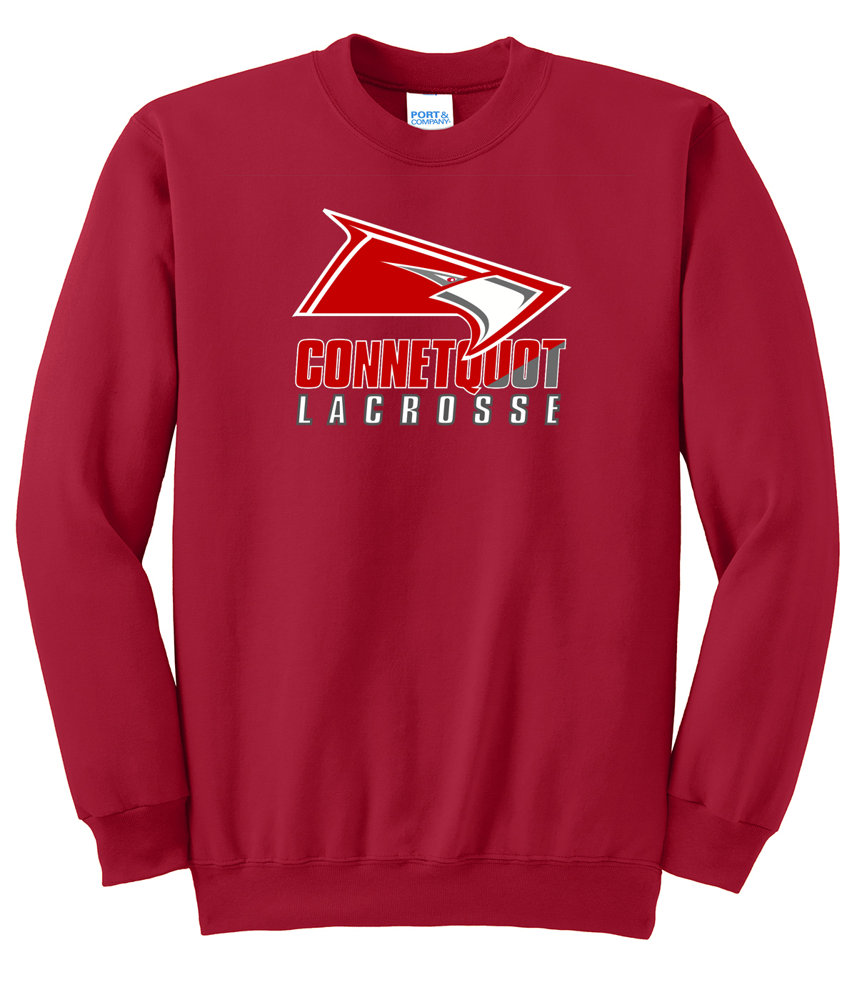 Connetquot Lacrosse Crew Neck Sweater