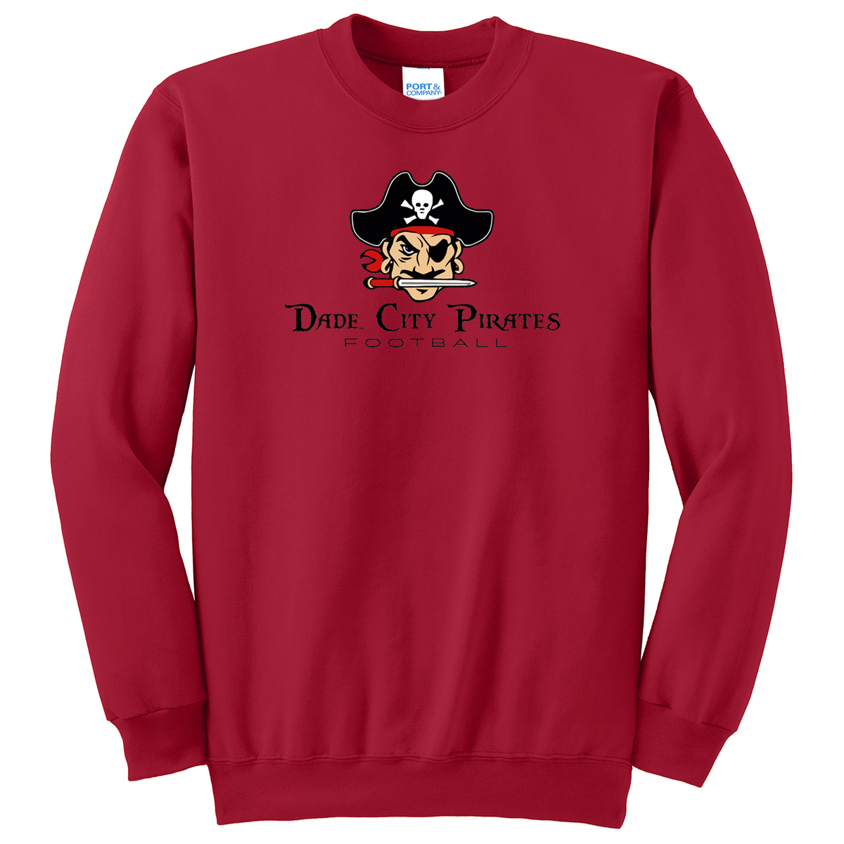 Dade City Pirates  Crew Neck Sweater