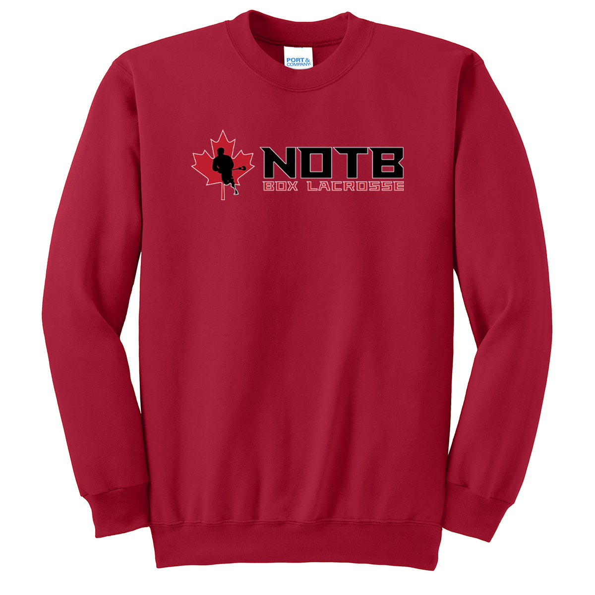 NOTB Boys Box Lacrosse Crew Neck Sweater