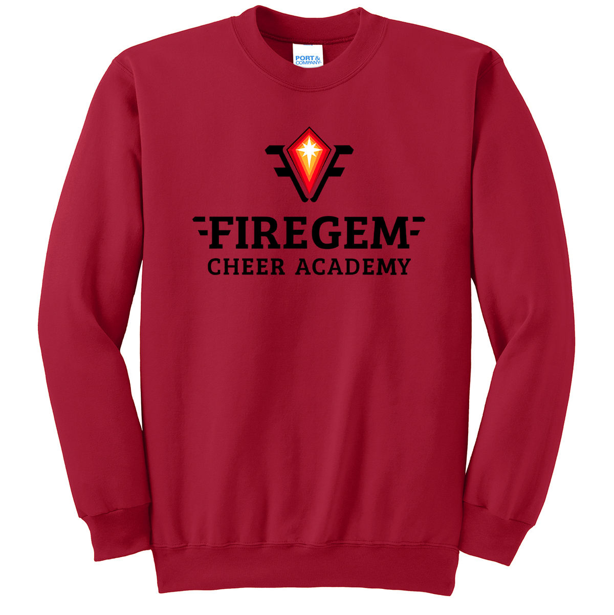 Firegem Cheer Academy Crew Neck Sweater