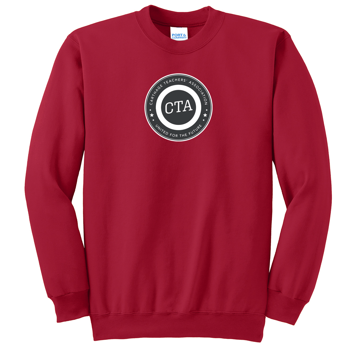 Carthage Teachers' Association Crew Neck Sweater