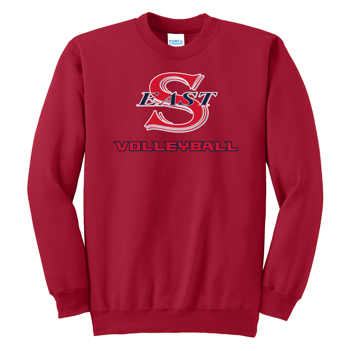 Smithtown East Volleyball Crew Neck Sweater