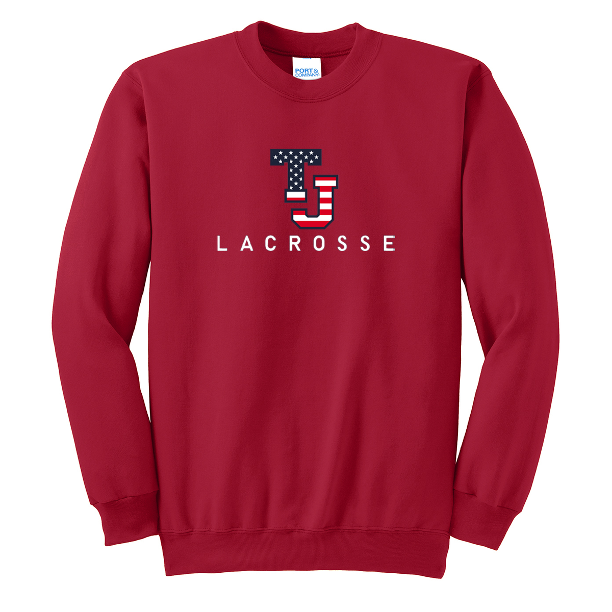 TJHS Lacrosse Crew Neck Sweater