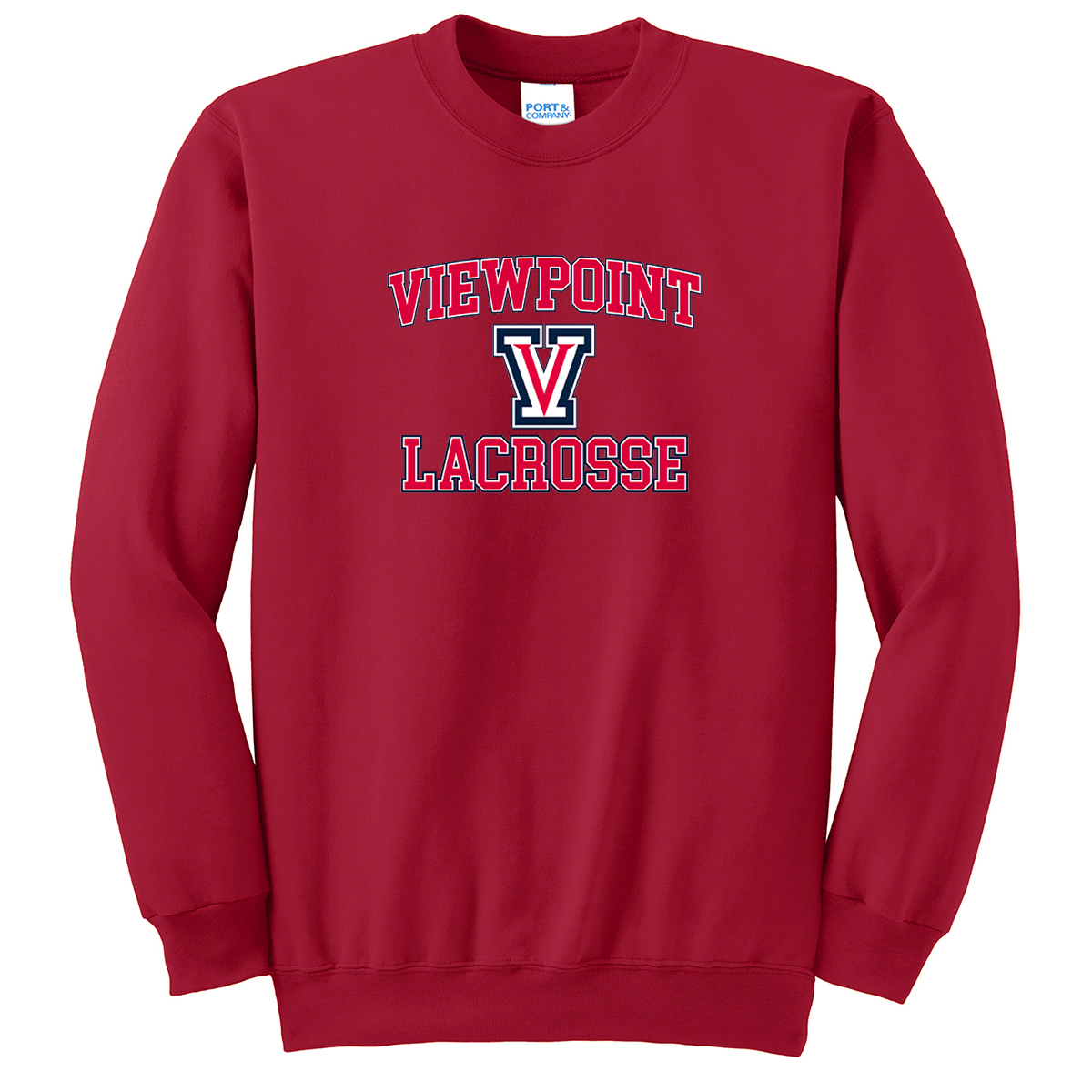 Viewpoint HS Boys Lacrosse Crew Neck Sweater