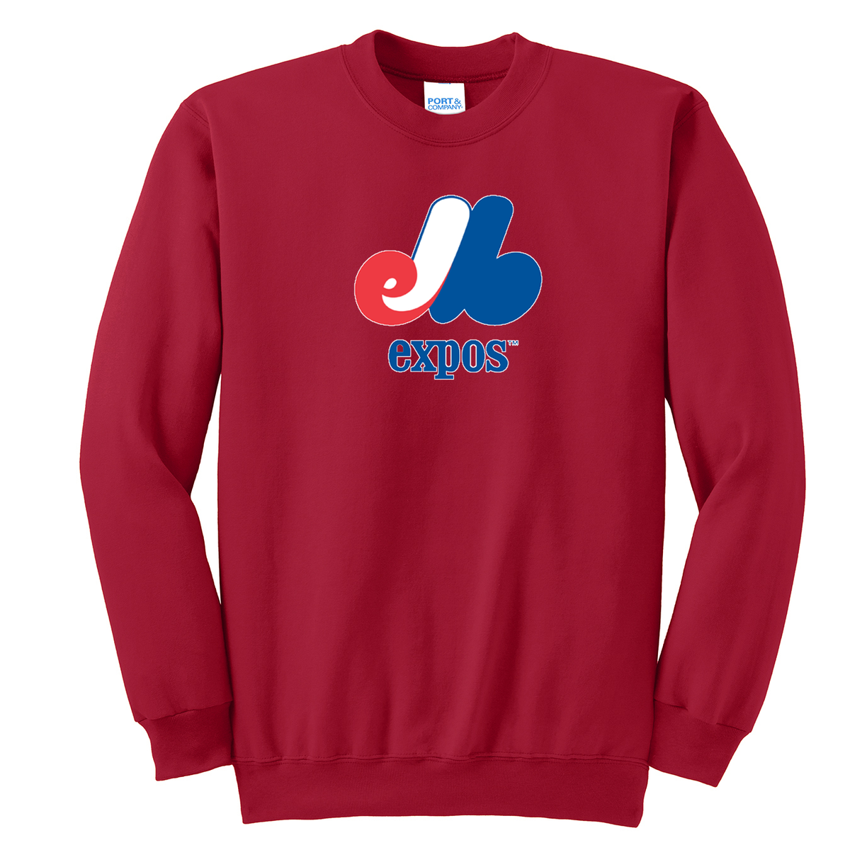 Expos Softball Crew Neck Sweater