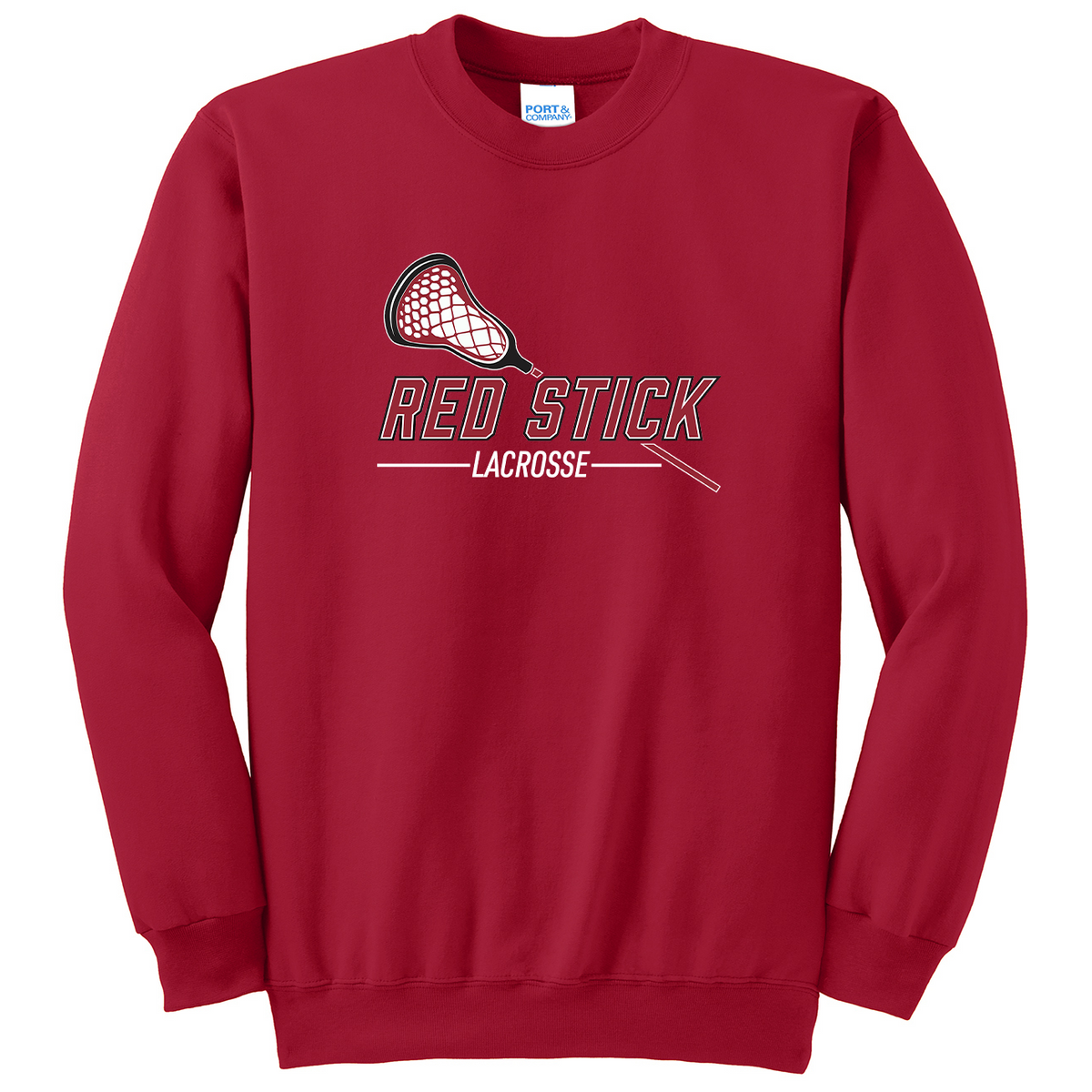 Red Stick Lacrosse Crew Neck Sweater