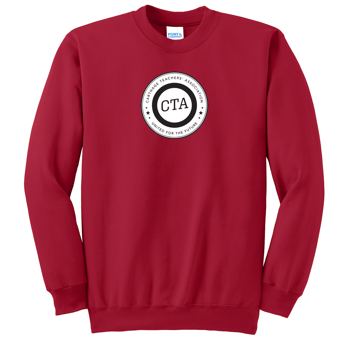 Carthage Teachers' Association Crew Neck Sweater