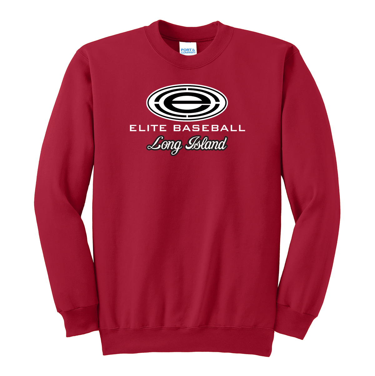 LI Elite Baseball Crew Neck Sweater