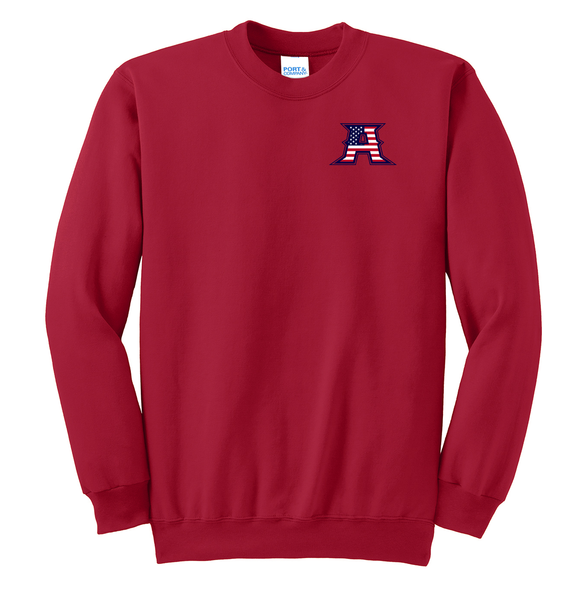 All American Baseball Crew Neck Sweater