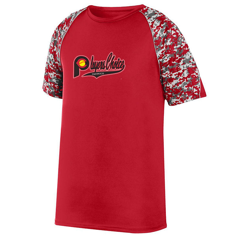 Player's Choice Academy Softball Digi-Camo Performance T-Shirt