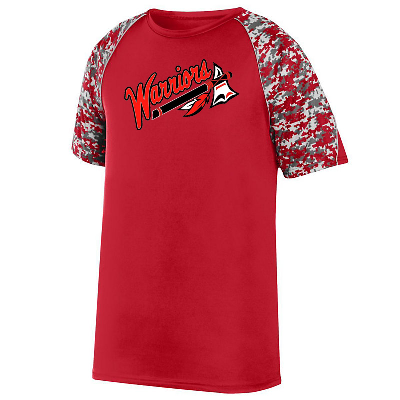 Dothan Warriors Softball Digi-Camo Performance T-Shirt