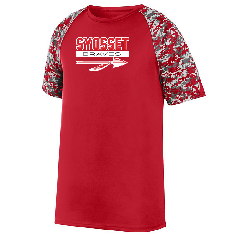 Syosset Braves Digi-Camo Performance T-Shirt